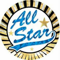 Sunburst Hologram Mylar Insert - 2" All Star